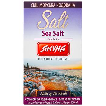Соль Ямуна морская йодированная 200г - купить, цены на ЕКО Маркет - фото 1