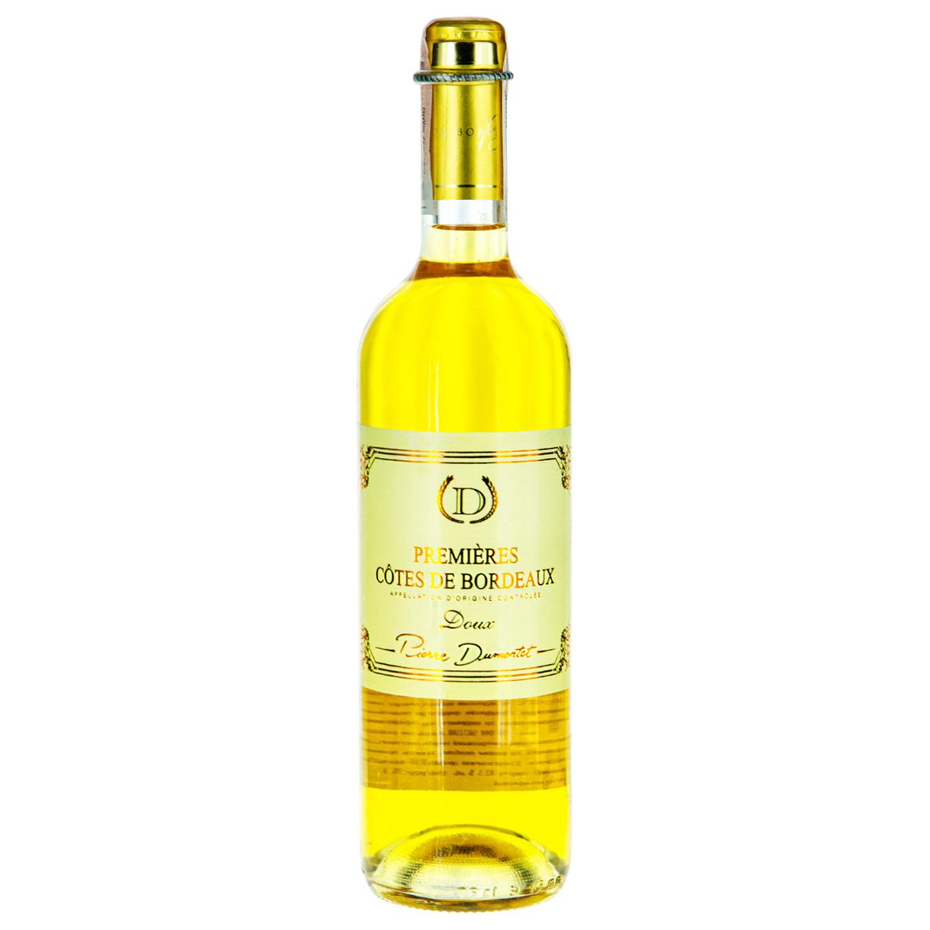 

Bино Cheval Quancard Premieres Cotes de Bordeaux белое сладкое 9-13% 0,75л