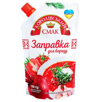 Korolivskyi Smak Dressing for Borscht 180g - buy, prices for NOVUS - photo 1