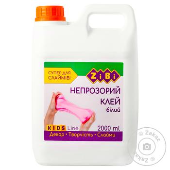 Клей Zibi белый на ПВА основе 2л - купить, цены на NOVUS - фото 1