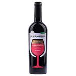 Вино La Famiglia Delicato Semi-Sweet Rosso червоне напівсолодке 0,75л