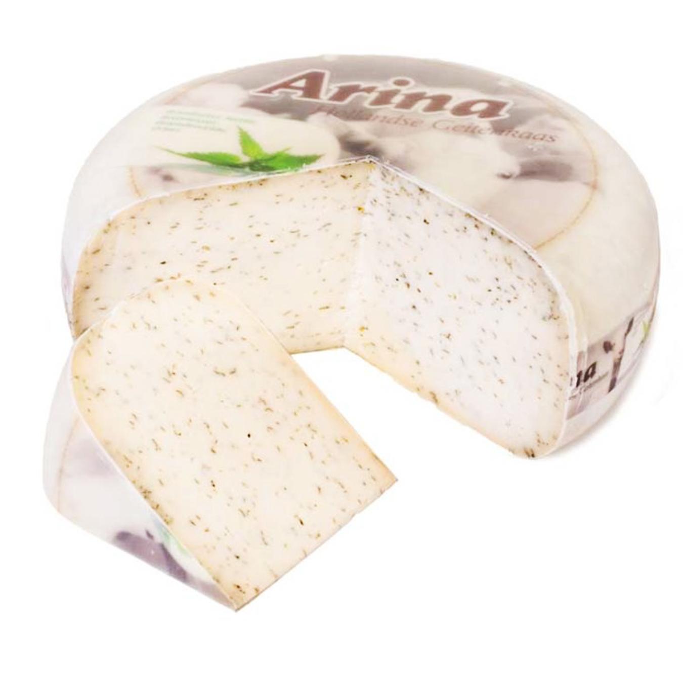 

Сыр Arina козий с итальянскими травами 50%