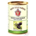 Оливки San Eduardo с косточкой 280г