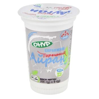 Onur Turkish Ayran 1.8% 200g - buy, prices for WINETIME - photo 1