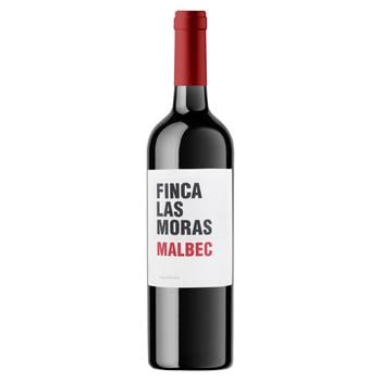 Вино Finca Las Moras Malbec червоне сухе 13% 0,75л - купити, ціни на Восторг - фото 1