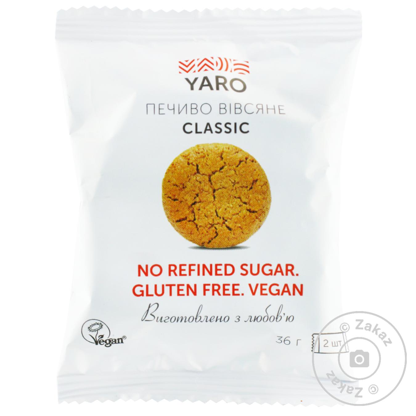

Печенье Yaro Овсяное 2шт. 36г