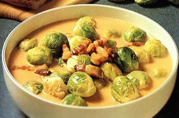 Брюссельская капуста с горчичной заправкой - Image