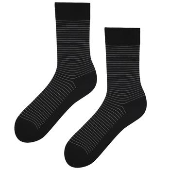 Marilyn Stripes Black Men's Socks 41-45s - buy, prices for Vostorg - photo 1