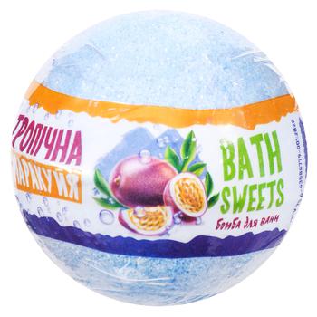 Bath Sweets Tropical Passion Fruit Bath Bomb 100g - buy, prices for NOVUS - photo 1