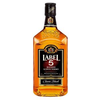 Label 5 Whiskey 40% 0.5l - buy, prices for Za Raz - photo 1