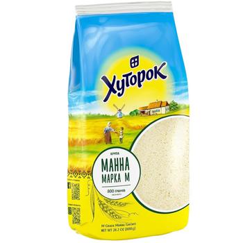 Khutorok Semolina 800g - buy, prices for METRO - photo 1