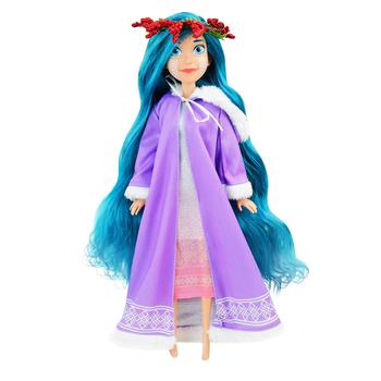 Kids Hits Mavka Doll in Stylish Lilac Dress with Blue Hair