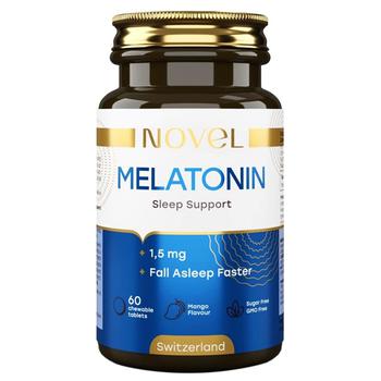 Novel Melatonin Chewable Tablets 1.5mg №60 - buy, prices for Tavria V - photo 1