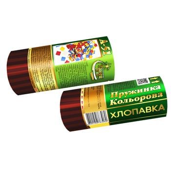 Хлопавка Танец Огня Кольорова пружинна 10,5см