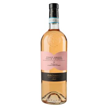 Вино Collezione Pirovano Pinot Grigio рожеве сухе 12% 0,75л