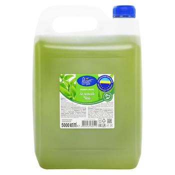 Flower Shop Liquid Soap Green Tea 5l - buy, prices for MegaMarket - photo 1