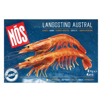 NÓS L1 Langoustine Shrimp with Head 10/20 2kg - buy, prices for Vostorg - photo 1