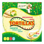 Коржі Перша Приватна Пекарня Tortillas Мексиканські з прованськими травами 265г
