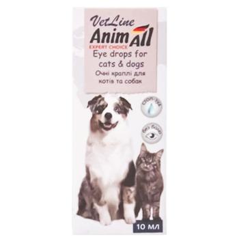 Краплі очні для собак і котів AnimAll 10мл