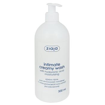 Ziaja Moisturising Intimate Creamy Wash with Hyaluronic Acid 500ml - buy, prices for COSMOS - photo 1