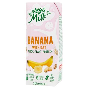 Vega Milk with Banana Oat Drink 1.5% 250ml