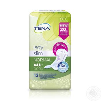 Tena Lady Slim Normal Urological Women Pads 12pcs - buy, prices for COSMOS - photo 4