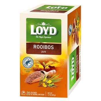 Loyd Rooibos Herbal Tea 2g*20pcs - buy, prices for NOVUS - photo 1