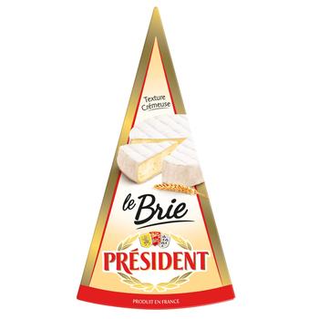 President Brie Soft With Mold Cheese