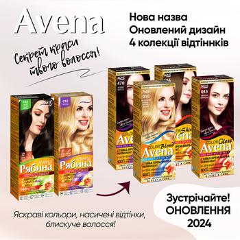 Крем-фарба для волосся стійка AVENA Rich Color 043 Темно-каштановий - купити, ціни на - фото 5