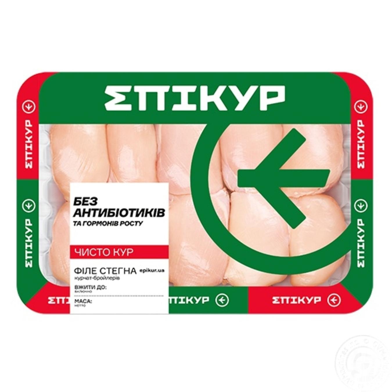 

Филе бедра Эпикур курицы-бройлера охлажденное большая упаковка