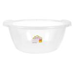 Bursev Transparent Round Plastic Bowl 15l