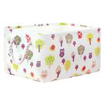 Ящик MVM для зберігання з ручками текстильний білий S 20х30х13