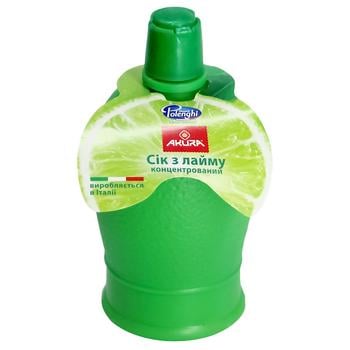 Akura Concentrated Lime Juice 200ml - buy, prices for Tavria V - photo 2