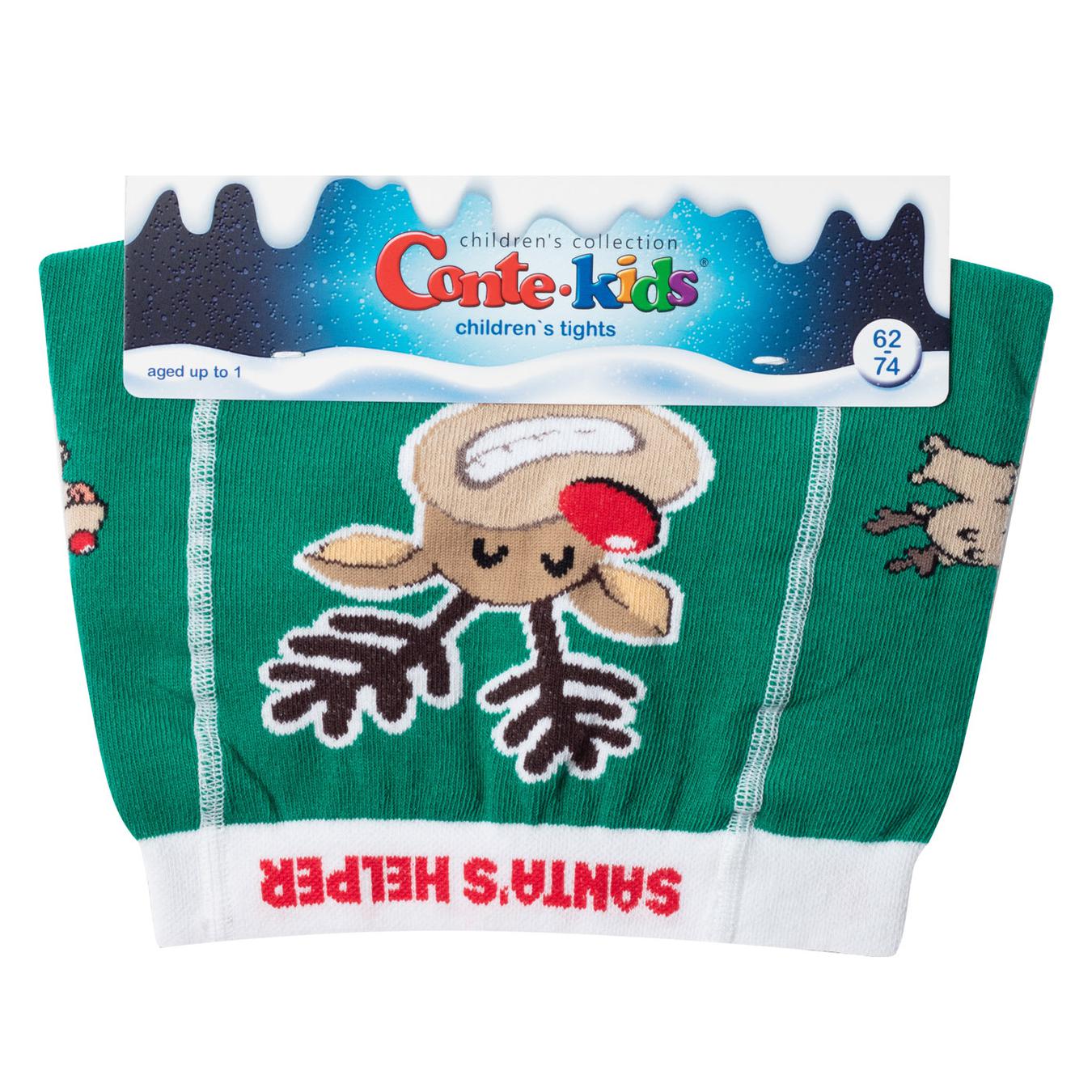 

Колготы детские Conte Kids Tip-Top New Year р.92-98 зеленый