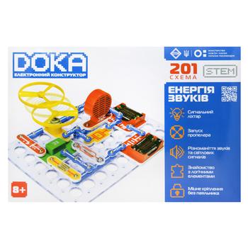 Конструктор электронный Doka 4хАА 201 схема - купить, цены на NOVUS - фото 2