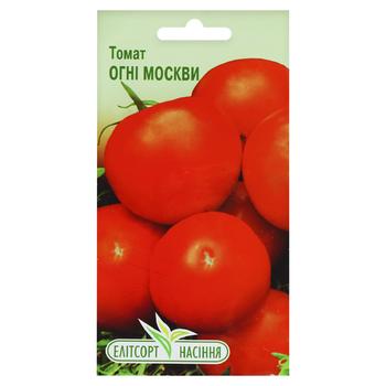 Насіння Елітсортнасіння Томат Огні Москви 0,1г - купити, ціни на NOVUS - фото 1