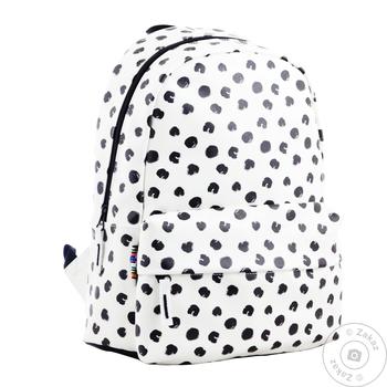 Рюкзак молодежный YES Weekend Black dots ST-28 34х24х13,5см - купить, цены на Таврия В - фото 1