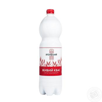 Arseniivskiy bread live kvass 1,5l - buy, prices for MegaMarket - photo 1