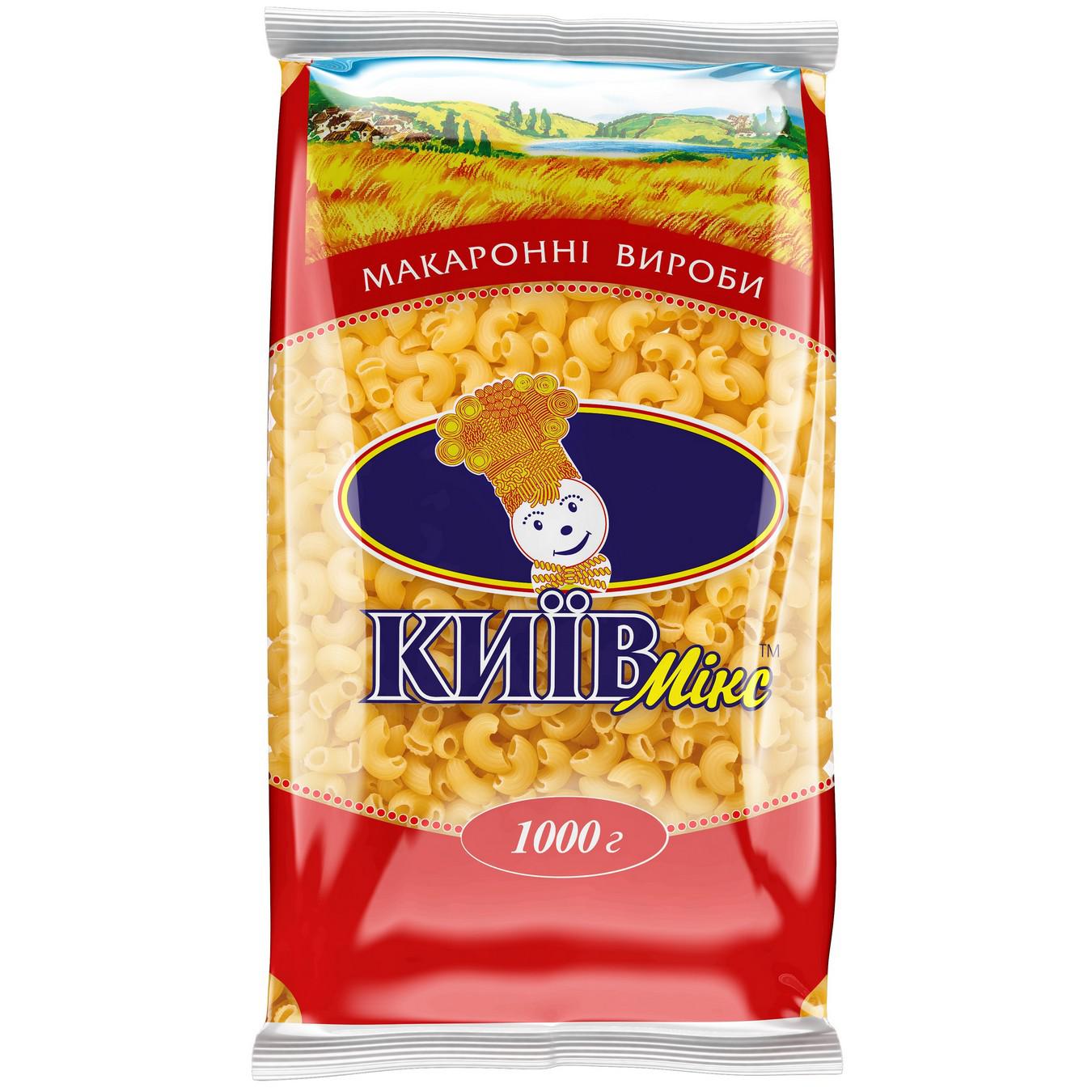 

Макаронные изделия Киев Микс Экстра Рожки 1кг