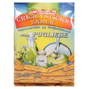 Panealba Pugliese Bread Sticks with Olive Oil and Salt 75g - buy, prices for Auchan - photo 1