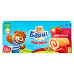 Barni Strawberry Mini Rolls 150g