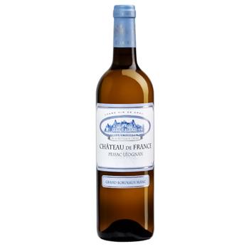 Chateau de France Pessac-Leognan Blanc White Dry Wine 12.5% 0.75l - buy, prices for COSMOS - photo 1