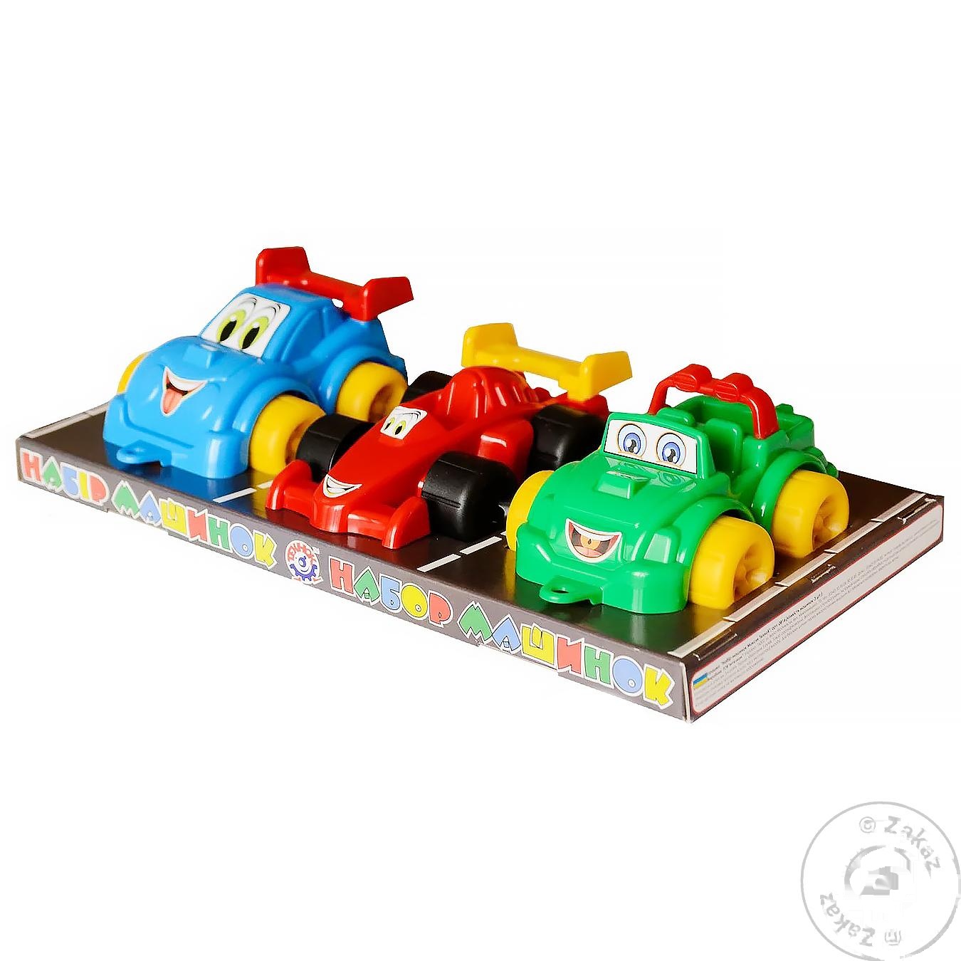 

Игрушка Технок набор машинок Максик