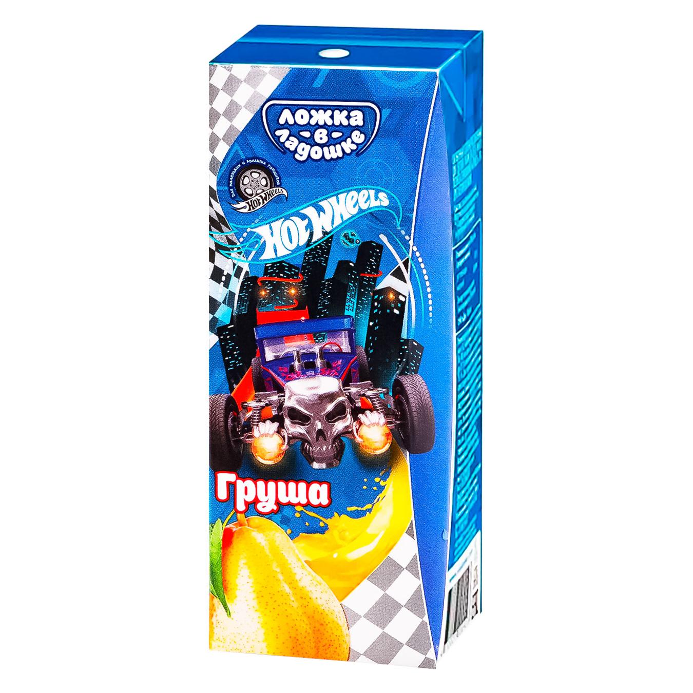 

Сок Ложка в Ладошке Hot Wheels грушевый 200мл