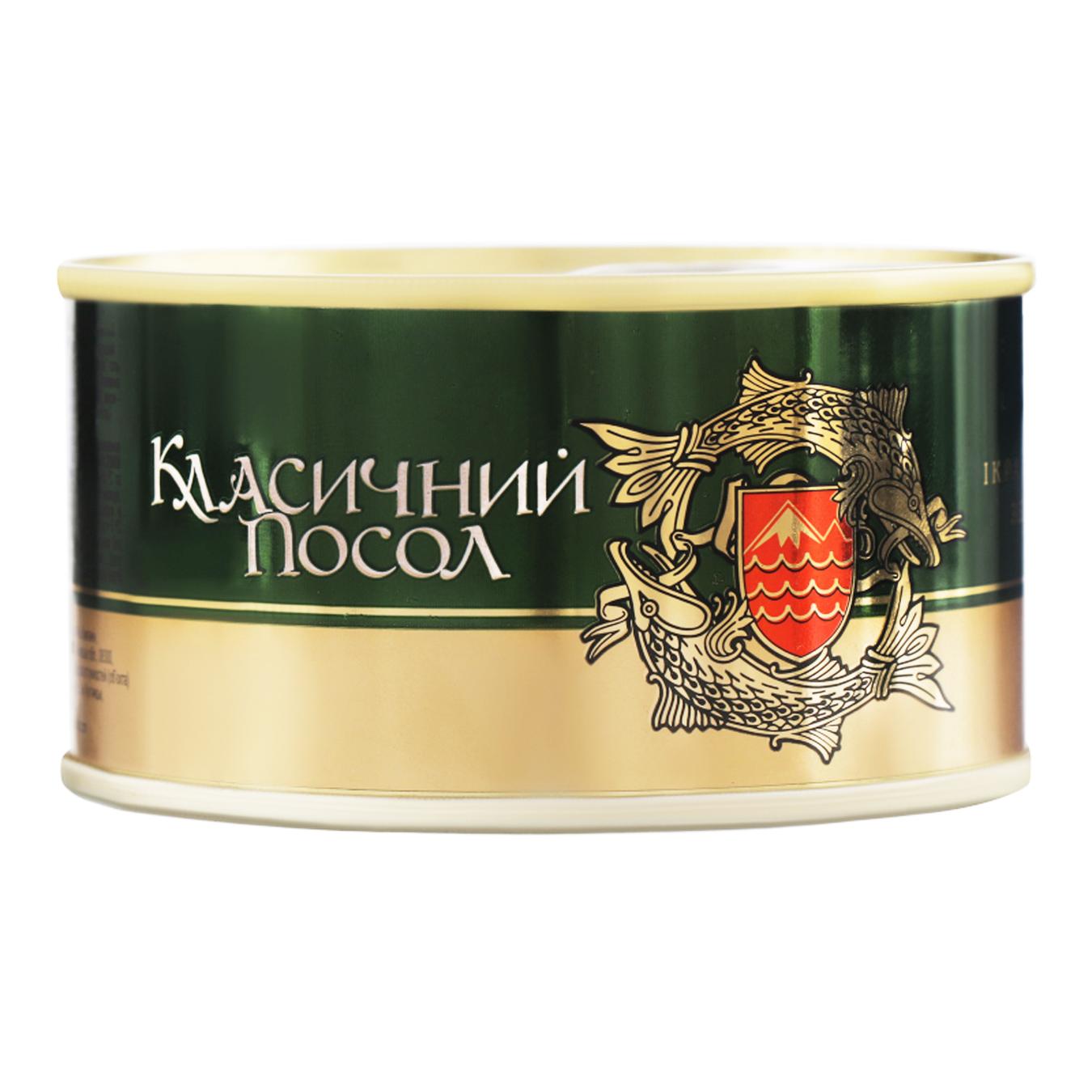 

Икра лососевая Классический Посол 130г ж/б