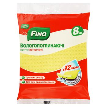 Fino Moisture-Absorbing Kitchen Wipes 8pcs - buy, prices for COSMOS - photo 1