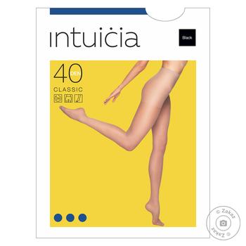 Intuicia Classic Black Women's Tights 40den 3s - buy, prices for ULTRAMARKET - photo 1