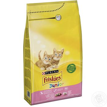 Корм сухой Friskies Junior С курицей молоком и овощами для котят 1500г - купить, цены на NOVUS - фото 2