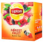 Чай чорний Lipton Forest Fruit 1,7г*20шт