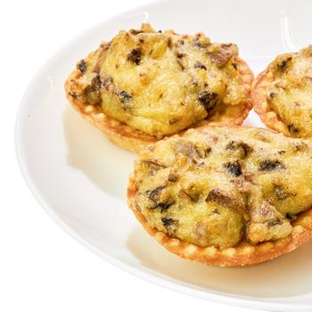 With Cheese And Mushrooms Mini-Tart 50g - buy, prices for NOVUS - photo 1